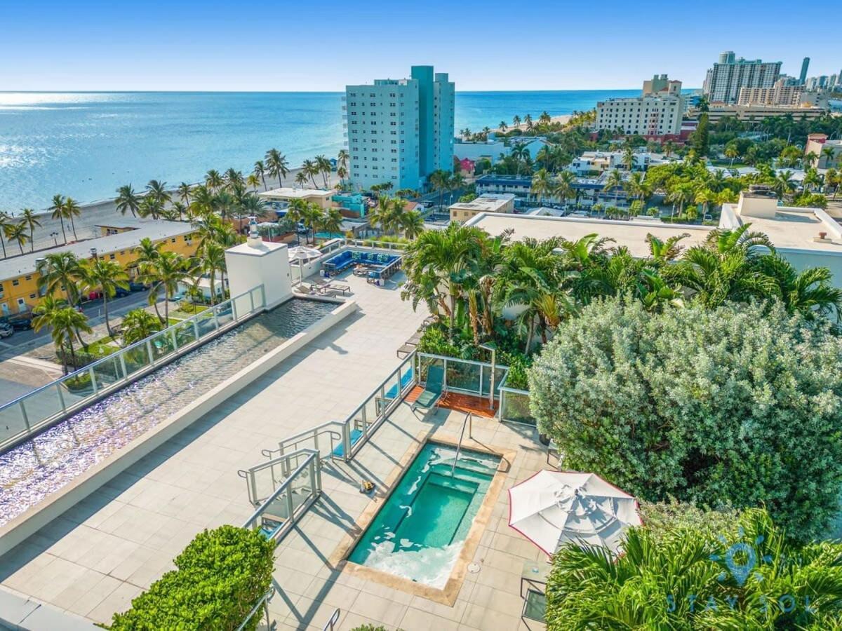 Ocean View - Balcony - Hollywood Beach Broad-Walk Exterior foto