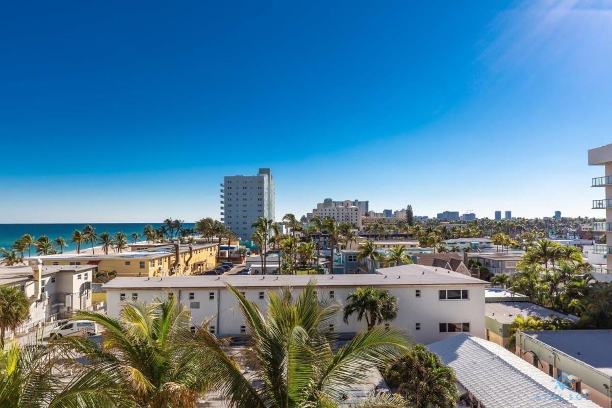 Ocean View - Balcony - Hollywood Beach Broad-Walk Exterior foto